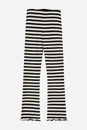 Mads Nørgaard 5x5 Classic Stripe Leggings - Lala - Black Vanilla Ice